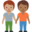 people holding hands, medium skin tone, medium-dark skin tone